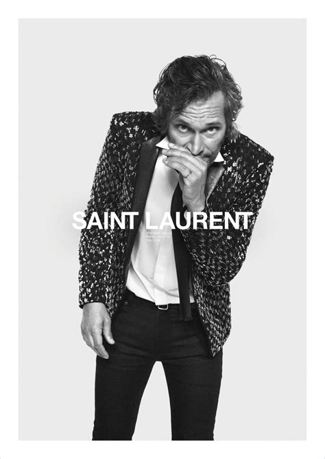 yves saint laurent vincent gallo butterfly|Vincent Gallo for Saint Laurent Spring 2018 Campaign .